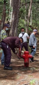 Ocular inspection of fire hydrants