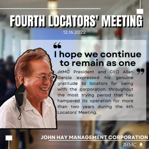JHMC Conducts Locators’ Meeting