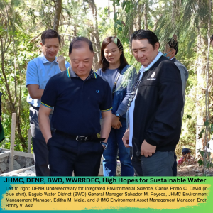 JHMC, DENR, BWD, WWRRDEC, High Hopes for Sustainable Water