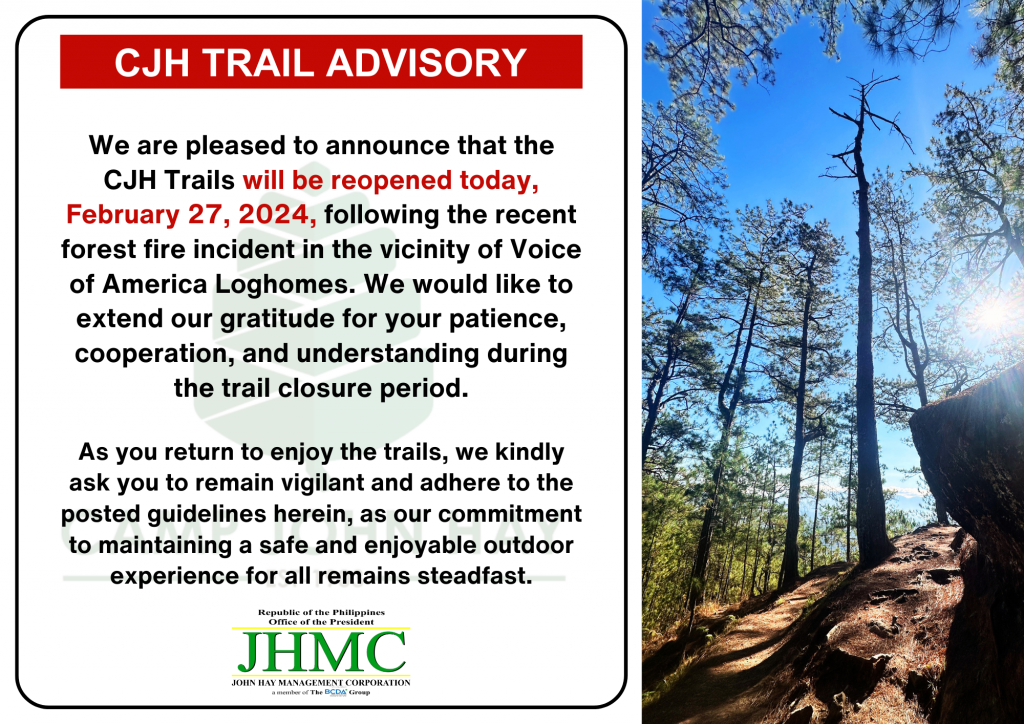 CJH Trail Advisory