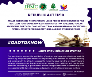 Women’s Month: RA 11210