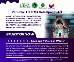 Women’s Month: RA 11313