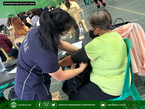 JHMC and EHHC’s Barangay Health Initiative Serves Over 200 Residents