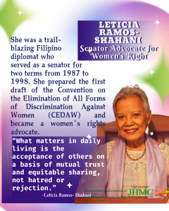 A Woman With a Brave Legacy Featuring Leticia Ramos-Shahani