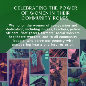 Celebrating the Power of Women in their Community Roles